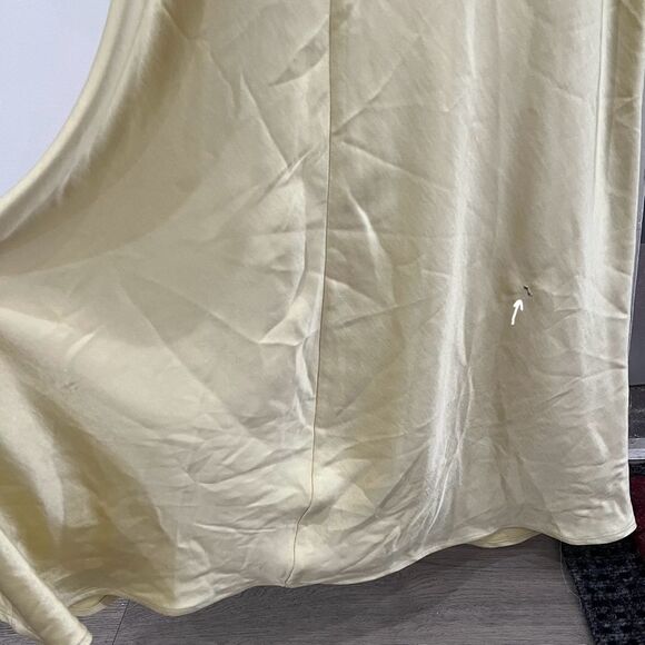 NWT Lovers and Friends Maxi Dress Alani Butter Yellow Gown Wedding Guest size XS - Picture 9 of 10